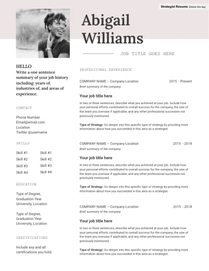 free sites for resume building