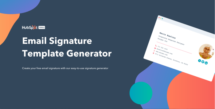 email signature generator