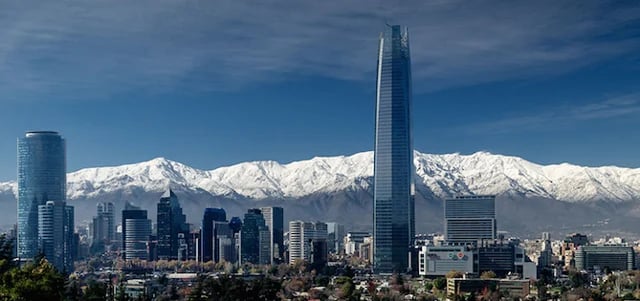 santiago skyline