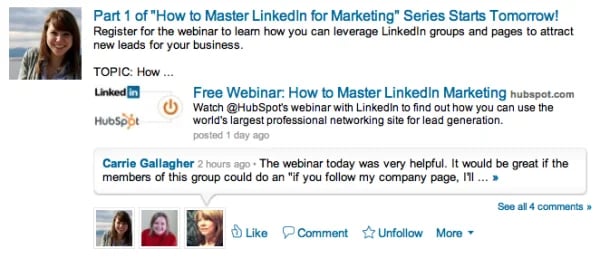 Inbound Marketers LinkedIn Group