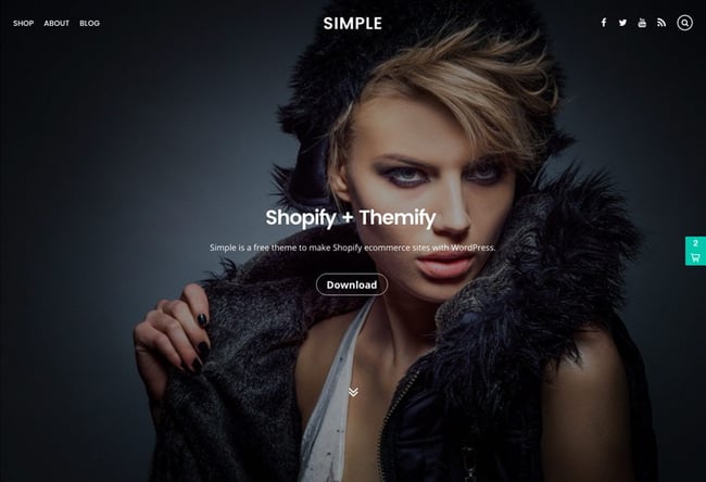 Simple drag-and-drop theme demo for a Shopify home page