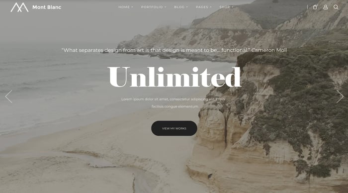 montblanc-simple-wordpress-theme