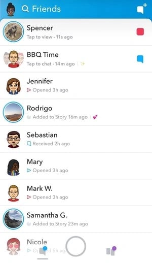 snapchat-friends-list