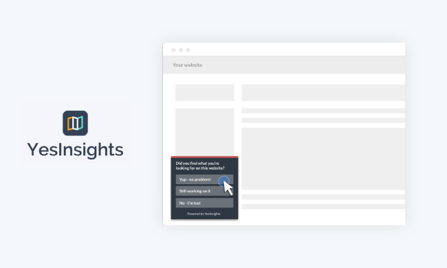 Survey Software comparison, YesInsights