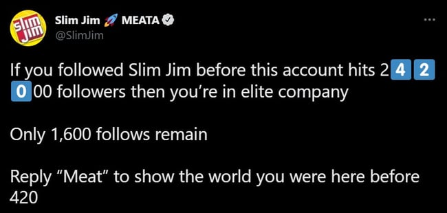 twitter power user account: slim jim