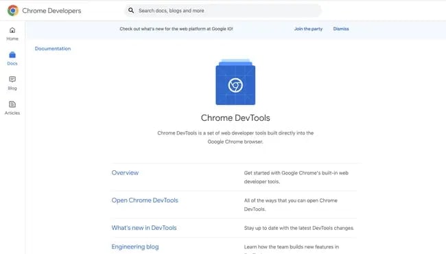 One of our favorite web development tools: Chrome DevTools