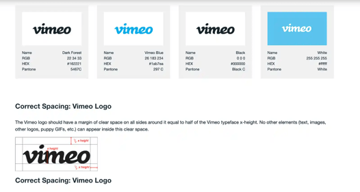 Vimeo grand guidelines