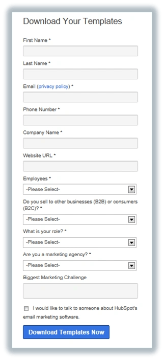 hubspot full form shadow