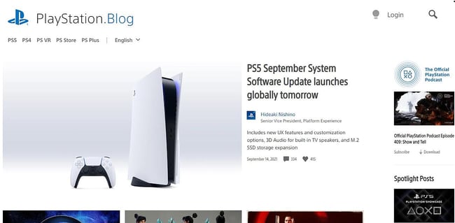 How to create WordPress blog: Playstation 