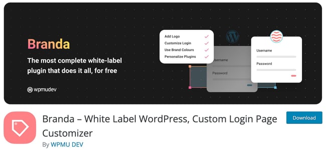 wordpress-custom-login-page-brandaproduct page for the wordpress customize login page plugin branda by WPMU DEV