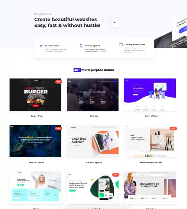 Jevelin-WordPress theme- full screen