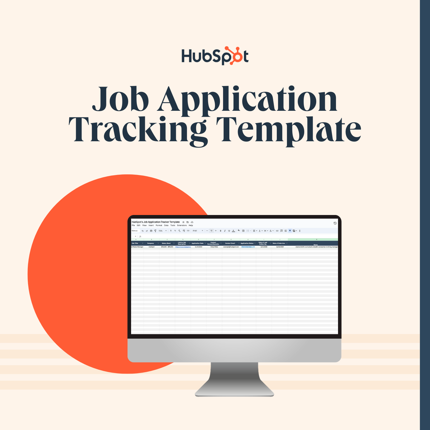 Feat Image - Job Application Tracking Template