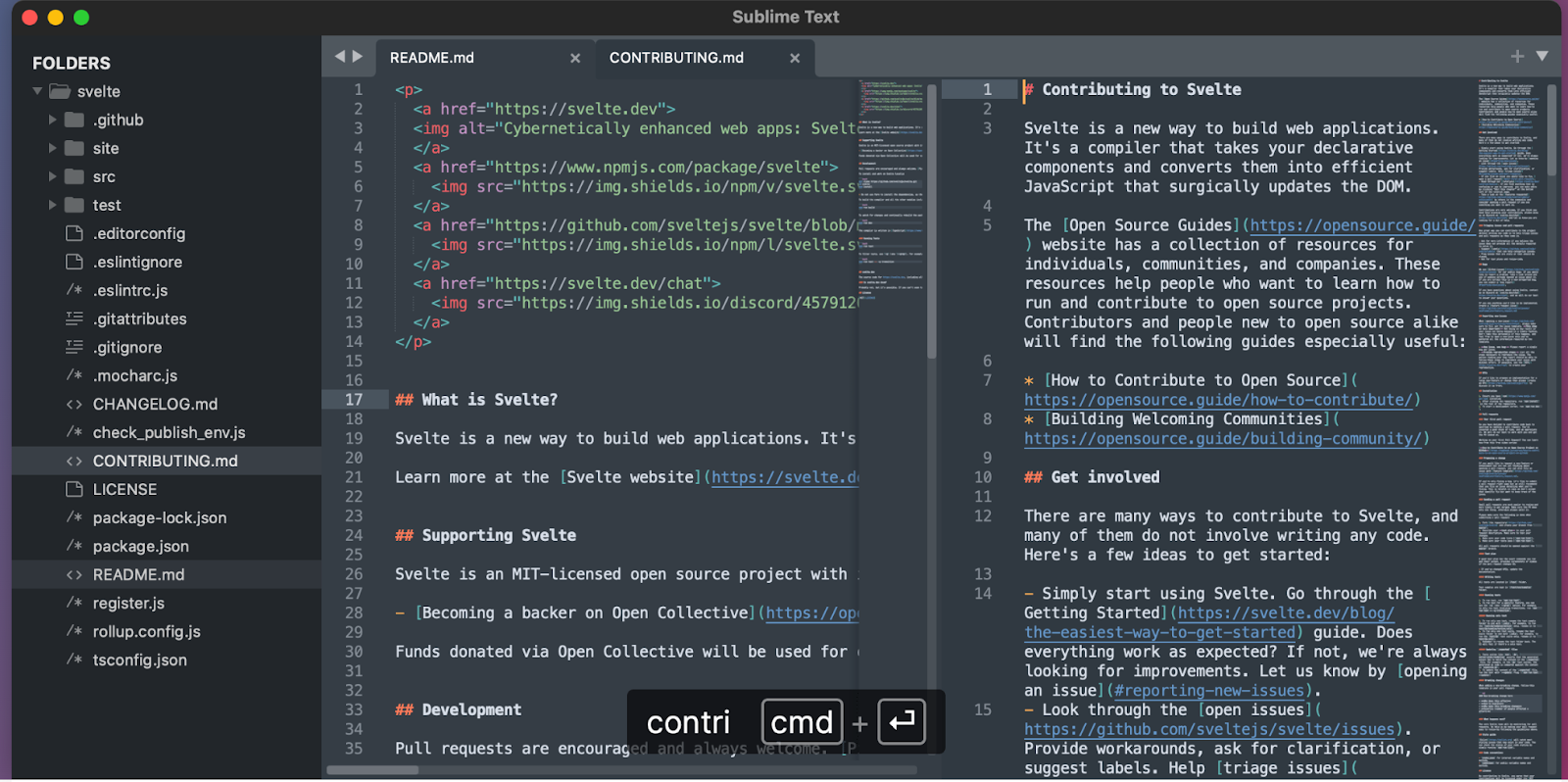 Best JavaScript IDE, Sublime Text