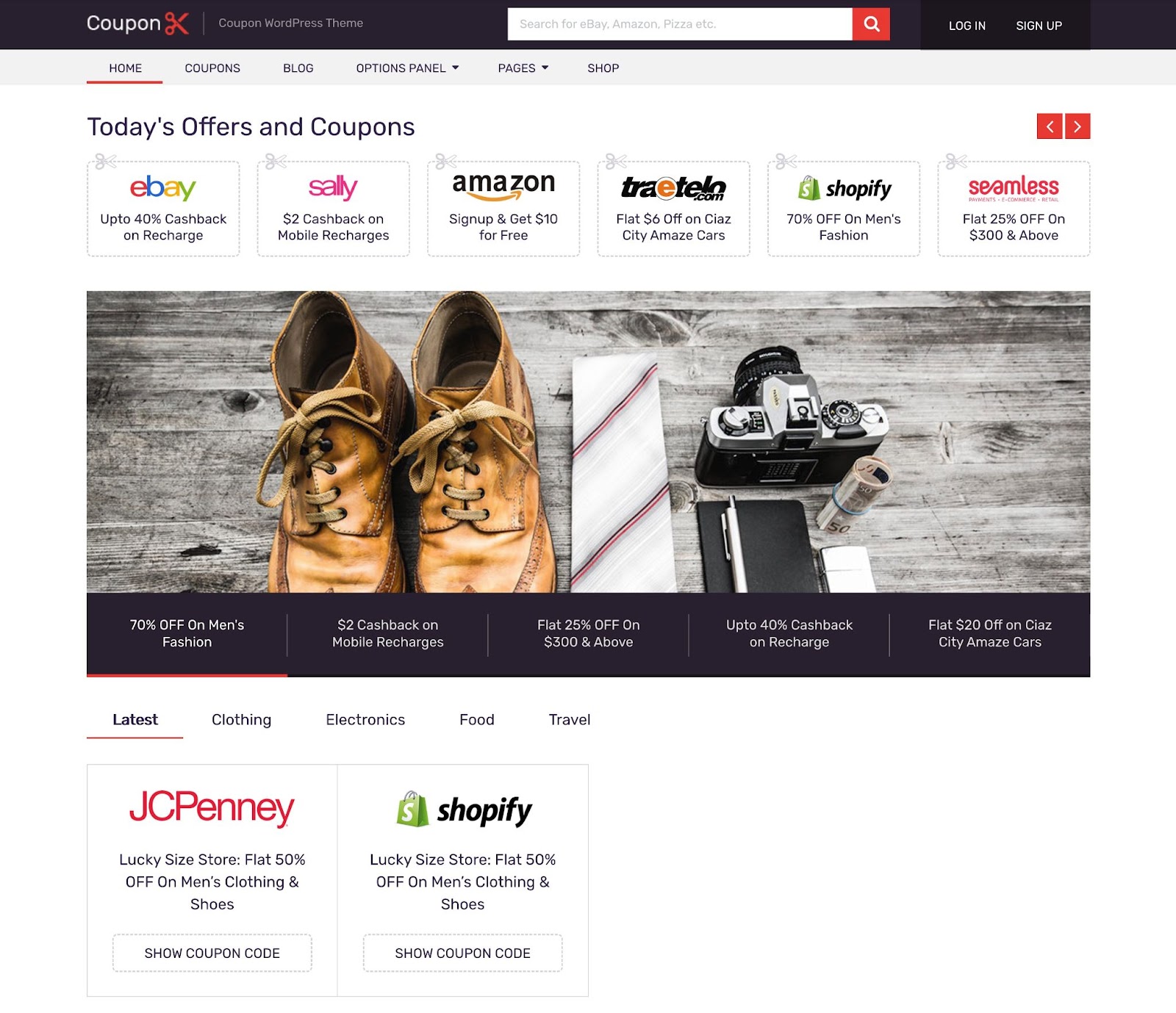 Wordpress coupon themes, Coupon