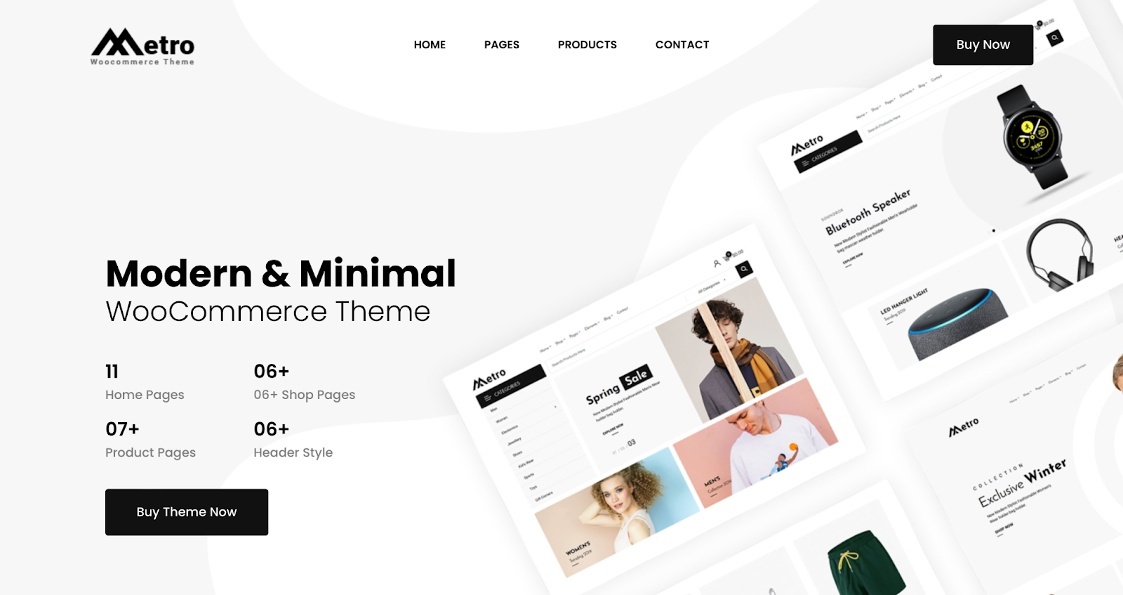 Small business WordPress themes, Metro