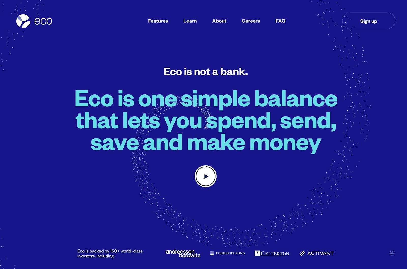 dark website themes, eco