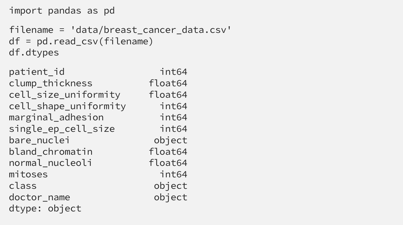 panda series example, data cleaning