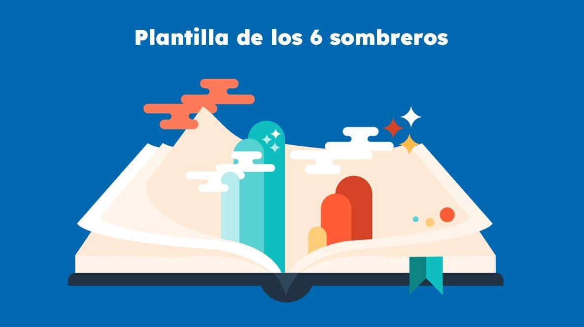 Plantilla de los 6 sombreros