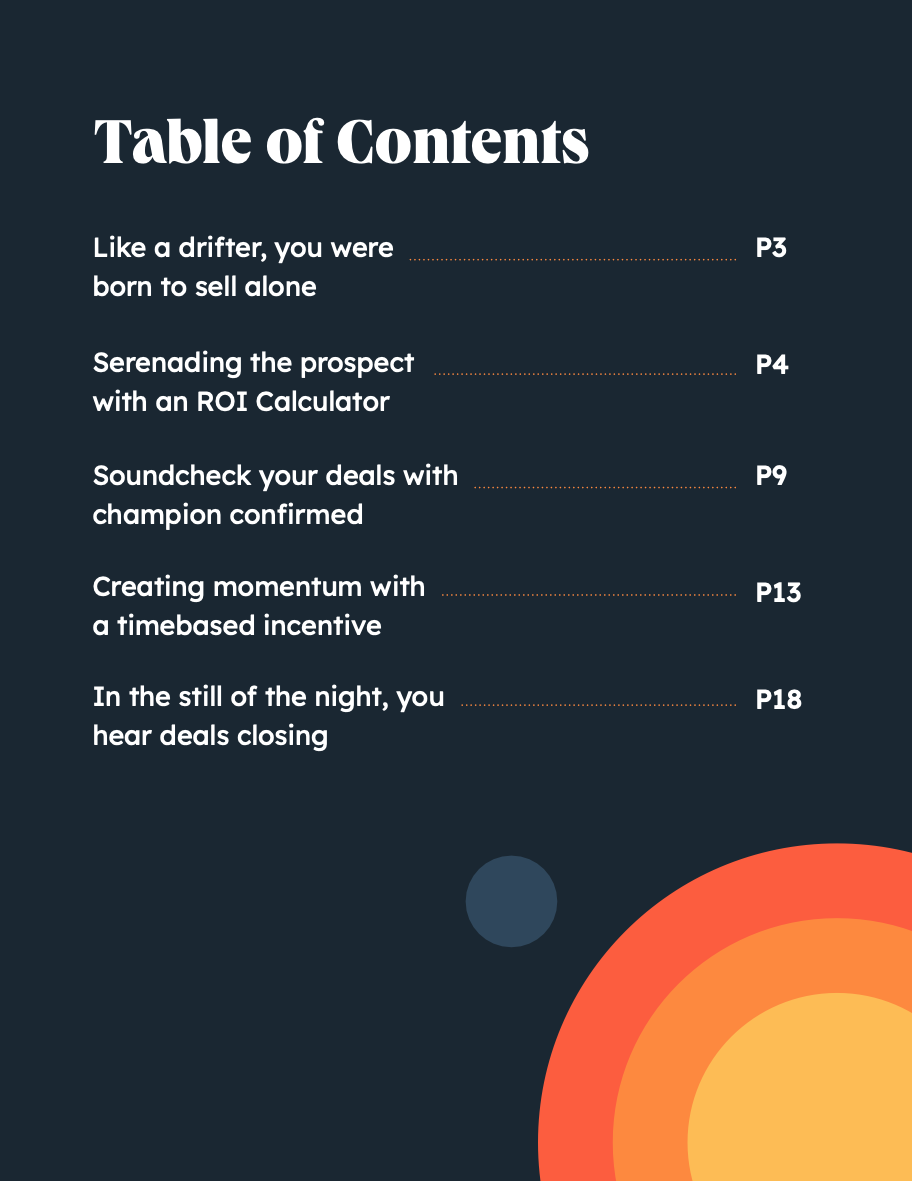 Sales Closing Guide - Preview 1