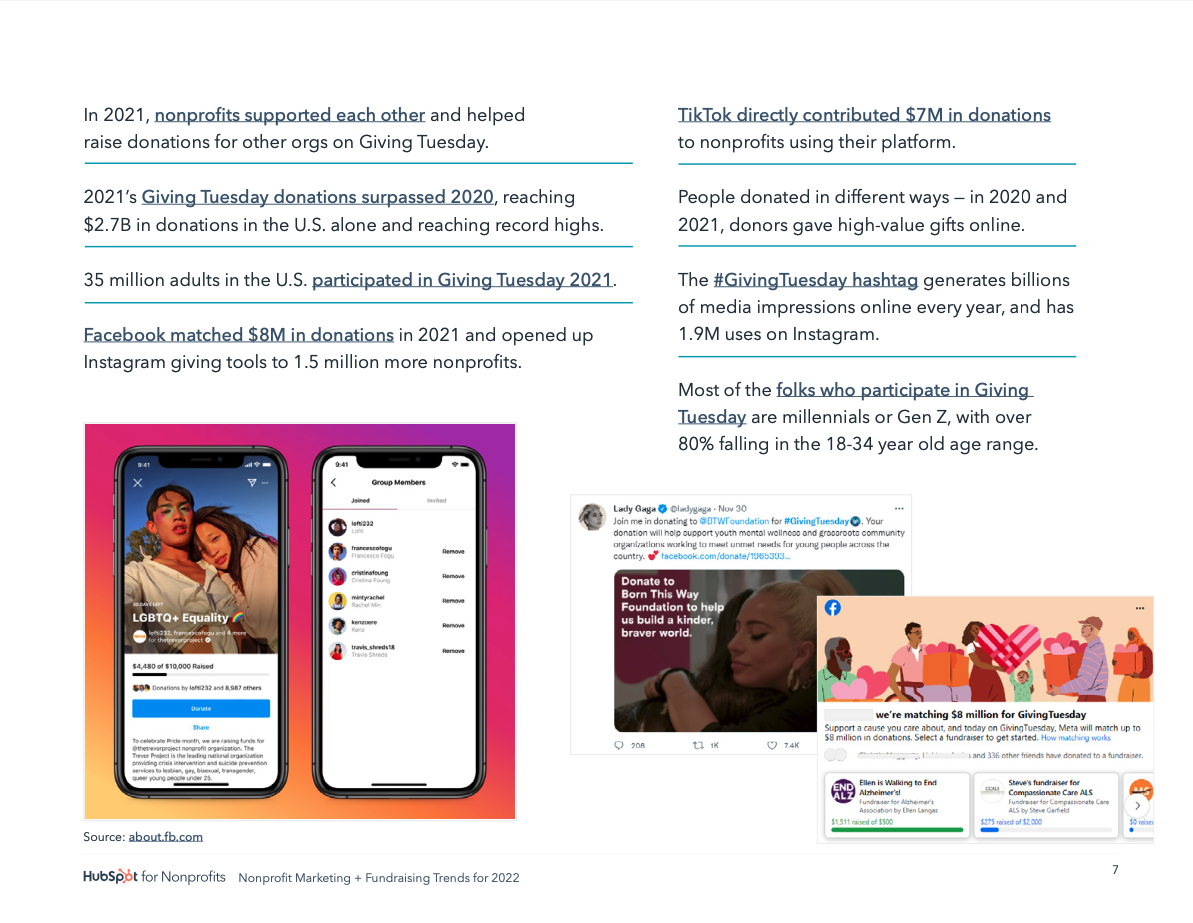 nonprofit marketing stats