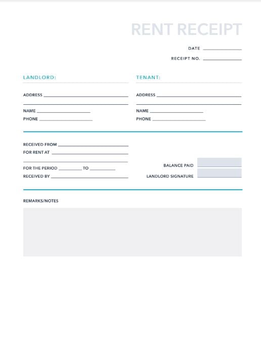 free rent receipt template for pdf excel hubspot