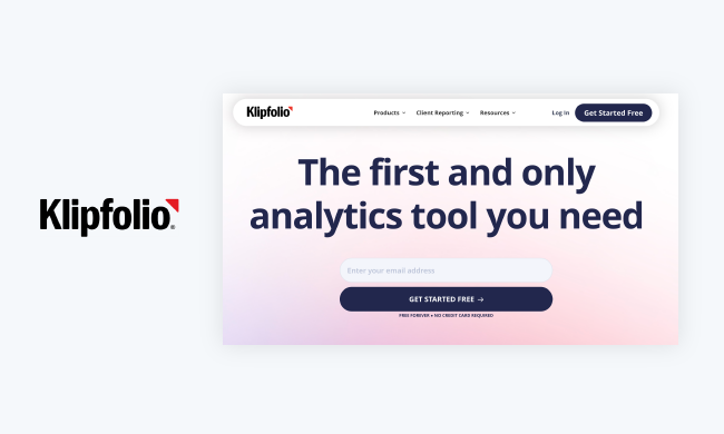 business intelligence tools: klipfolio