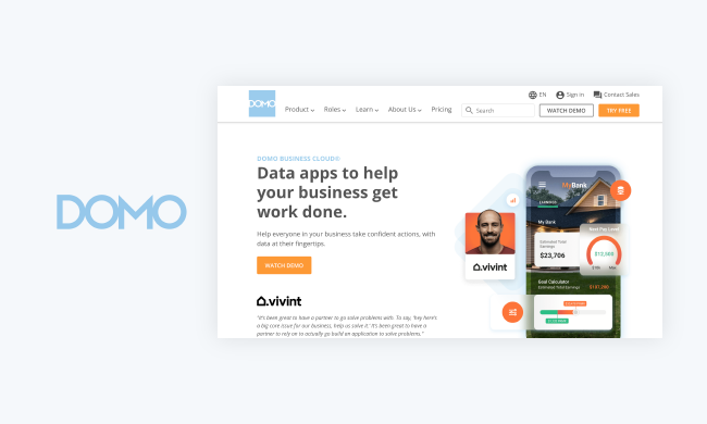 business intelligence tools: domo