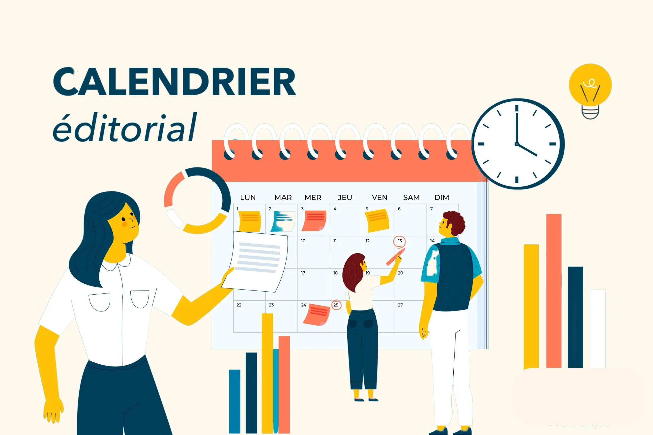 Comment créer un calendrier éditorial ? (+ modèle gratuit)