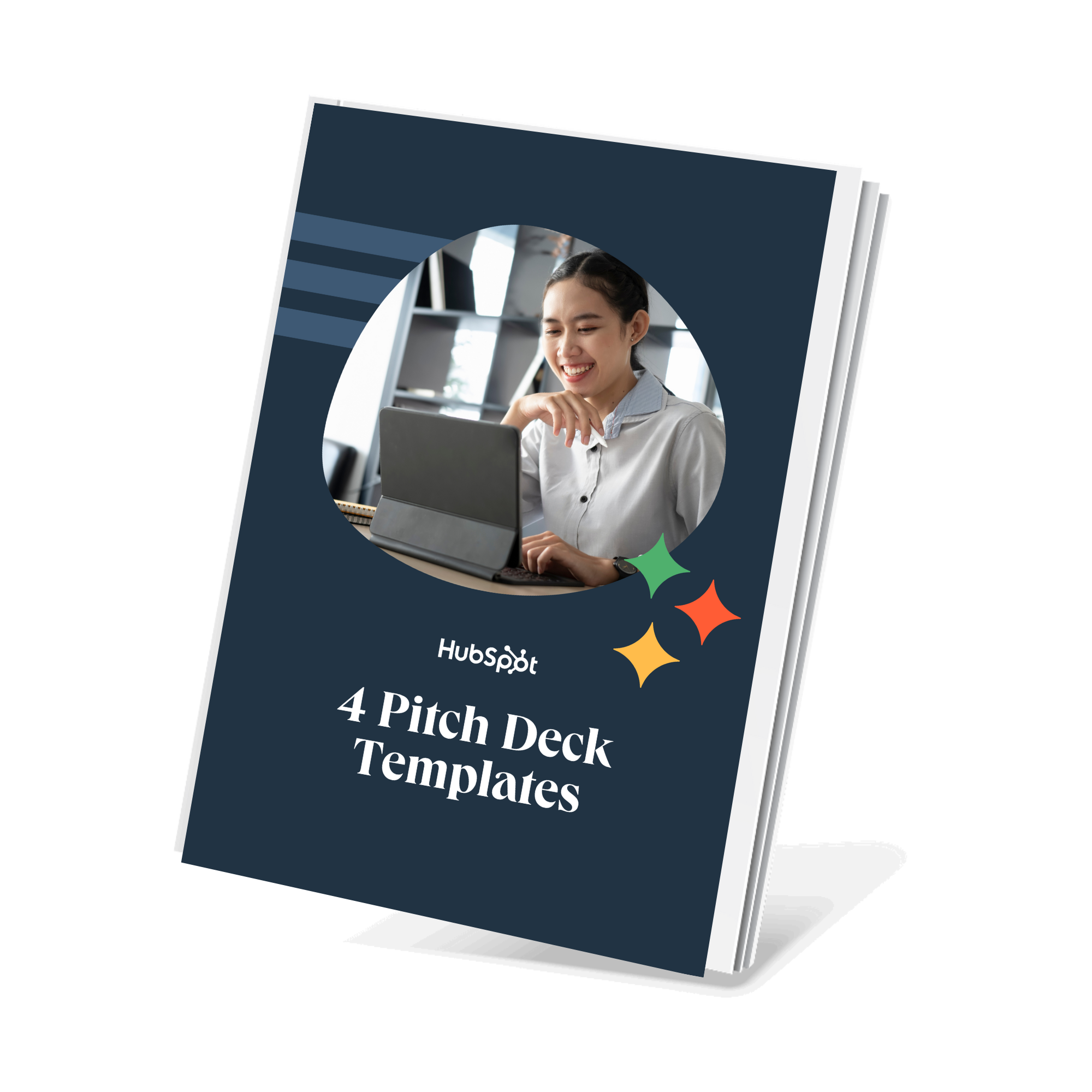 ebook cover -  transparent - pitch deck templates