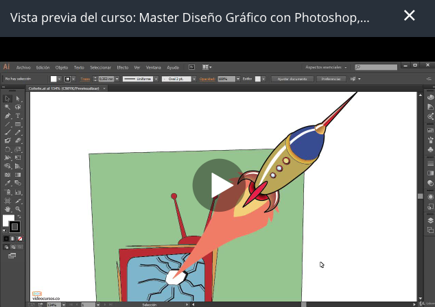 Los mejores cursos de diseño gráfico: master de diseño gráfico con Photoshop
