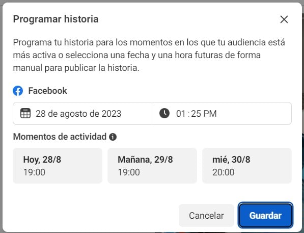 Cómo programar una historia en Instagram: final