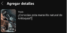 Descripción Short Youtube