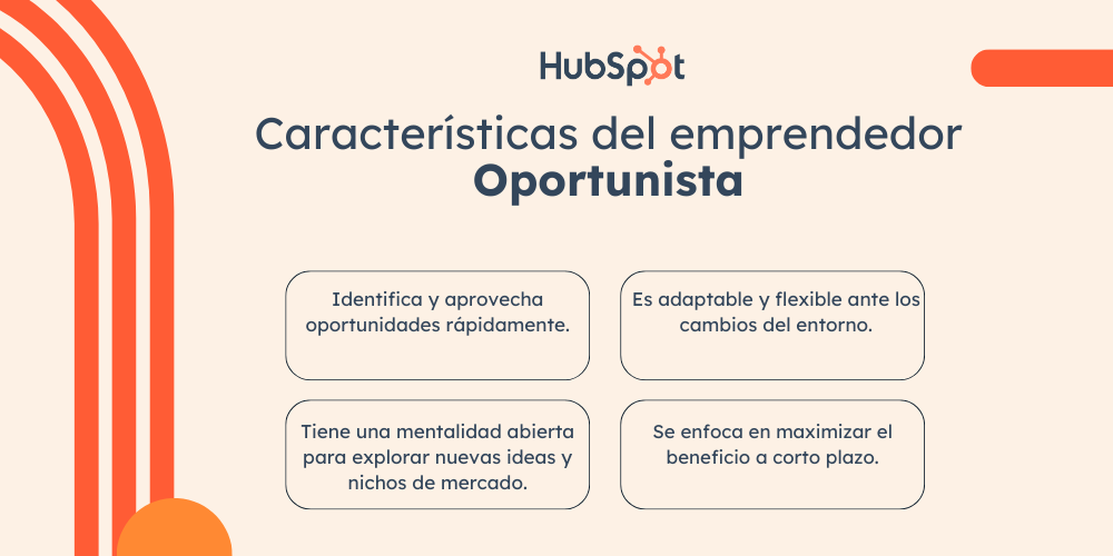 Características del emprendedor Oportunista