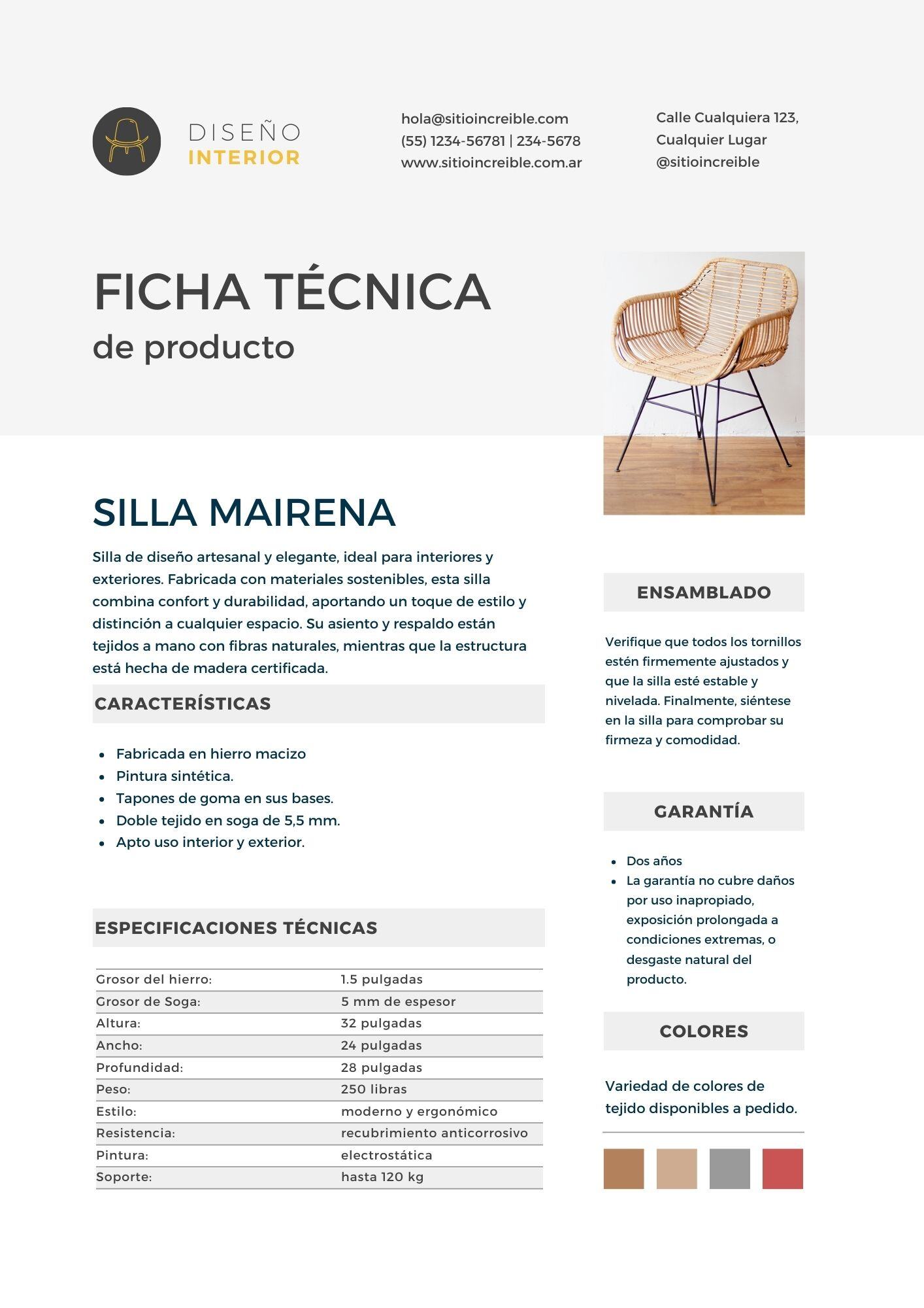 Ficha técnica