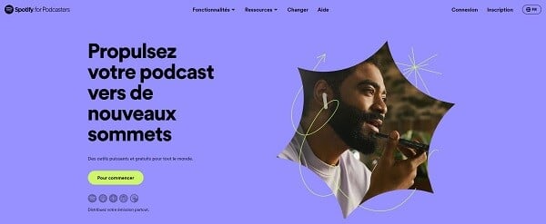 Spotify, plateforme podcast streaming