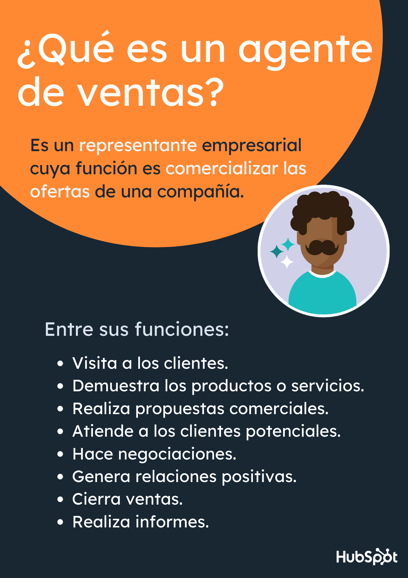 Qué es un agente de ventas y sus funciones