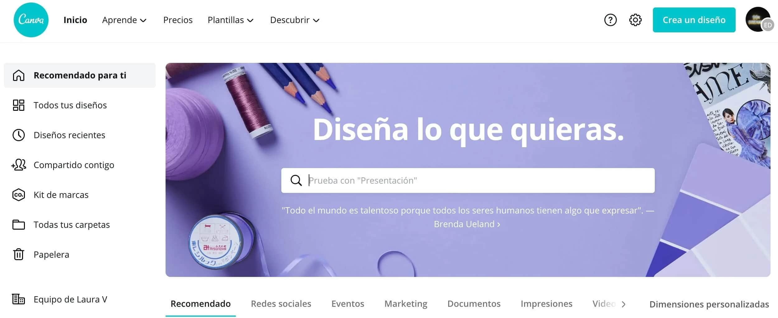 Canva: herramienta de diseño para crear publicidad digital