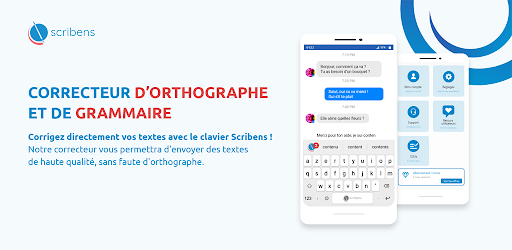 capture écran du correcteur d'orthographe Scribens