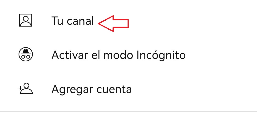 Cómo hacer stream de YouTube desde celular: ingresar al canal