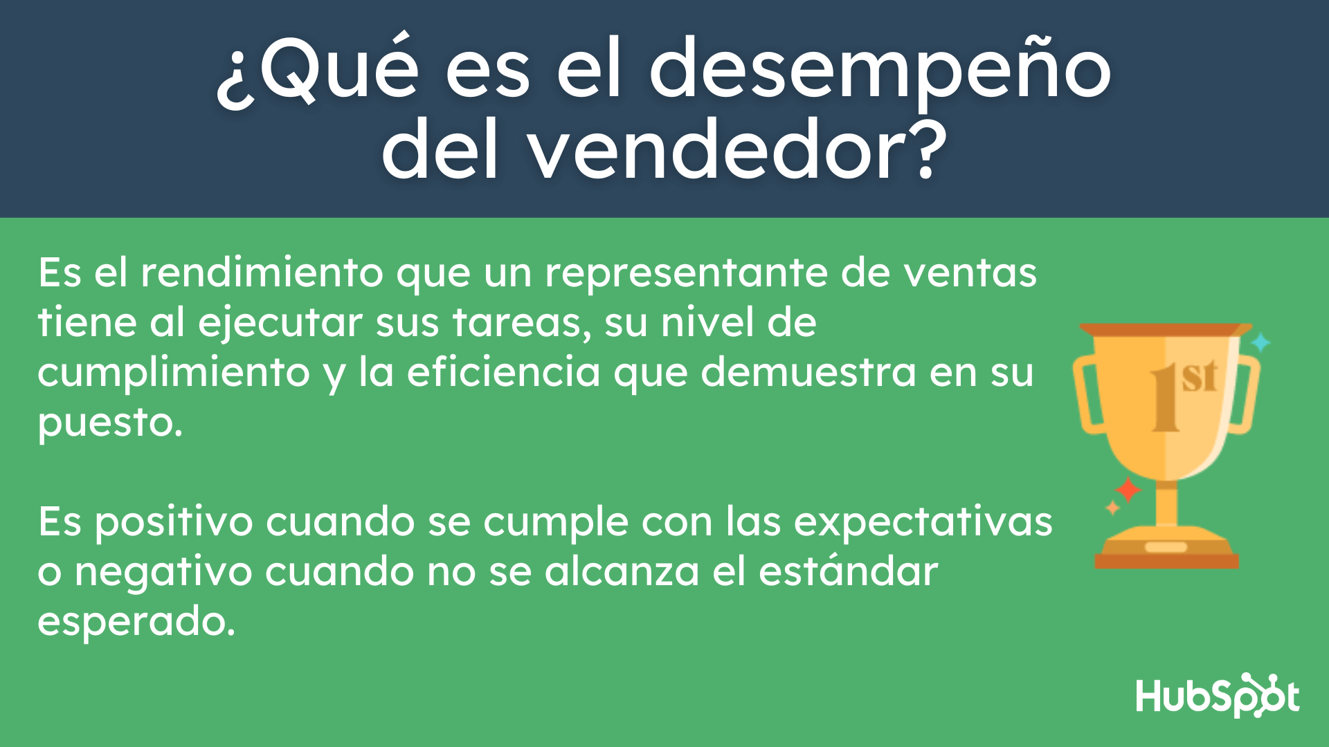 Qué es el desempeño del vendedor