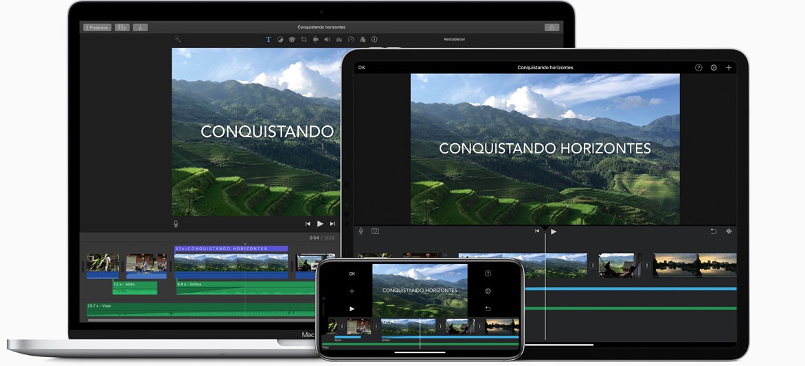 Editor de video para YouTube: iMovie