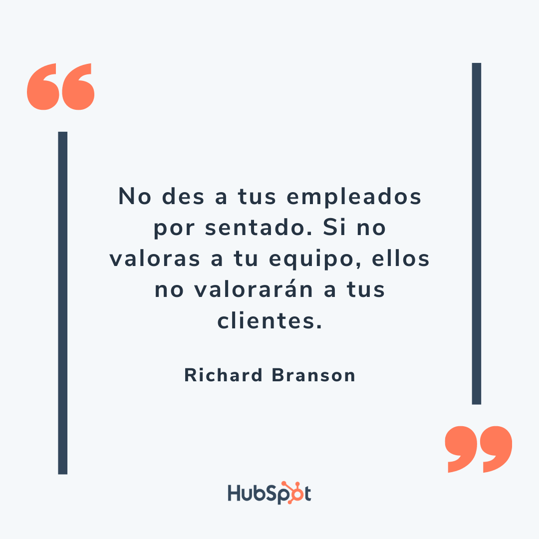 Frase de liderazgo y éxito de Richard Branson