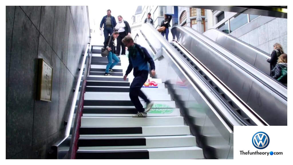 Campaña Piano Stairs