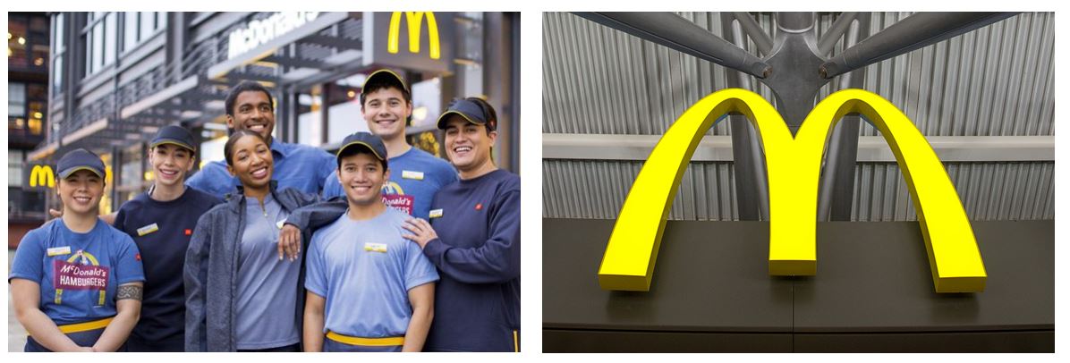 Ejemplo de imagen de marca de McDonald's