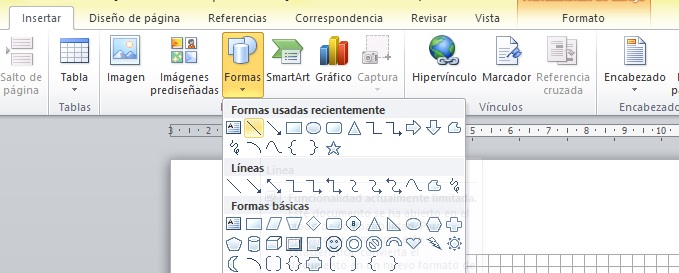 Cómo hacer un logo en Word: incluir otros elementos gráficos