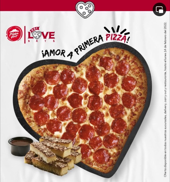 Ejemplo de marketing estacional de Pizza Hut