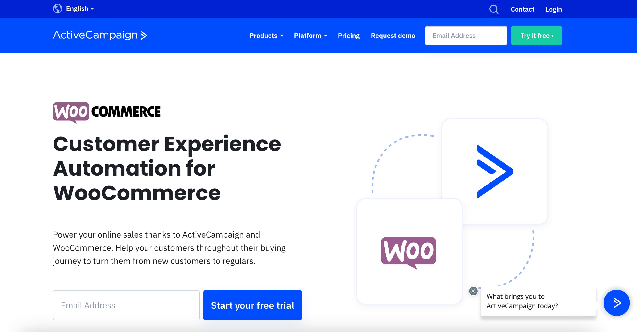 Mejores CRM para WooCommerce: Active Campaign