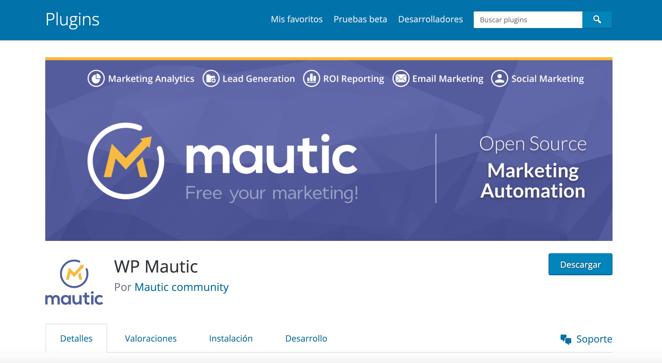 Mejores CRM para WooCommerce: WP Mautic