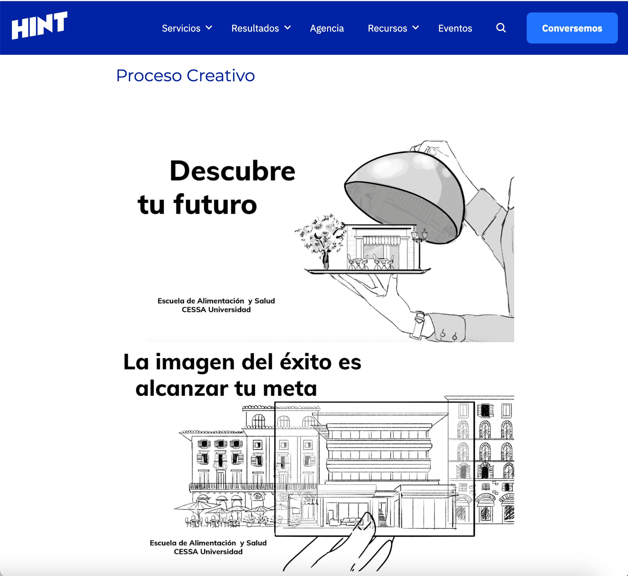 CESSA, ejemplo creativo de publicidad para universidades