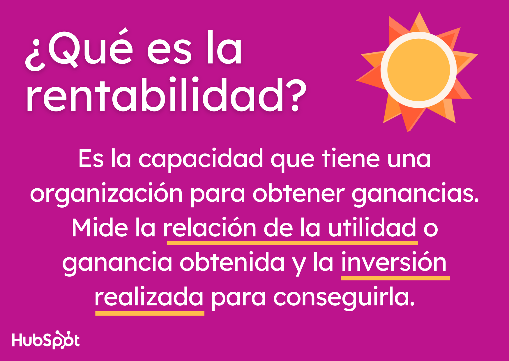 Qué es la rentabilidad